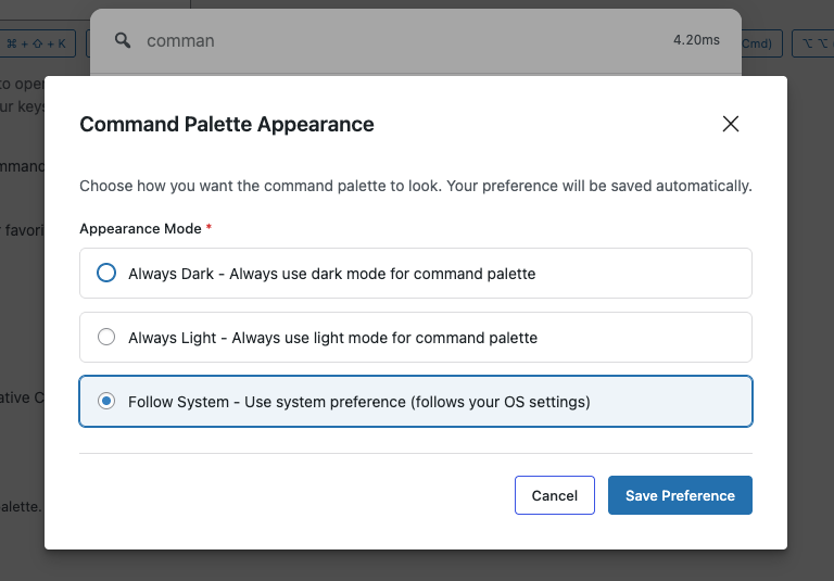 3-default-mode-on-commandify-always-dark-always-light-and-follow-system