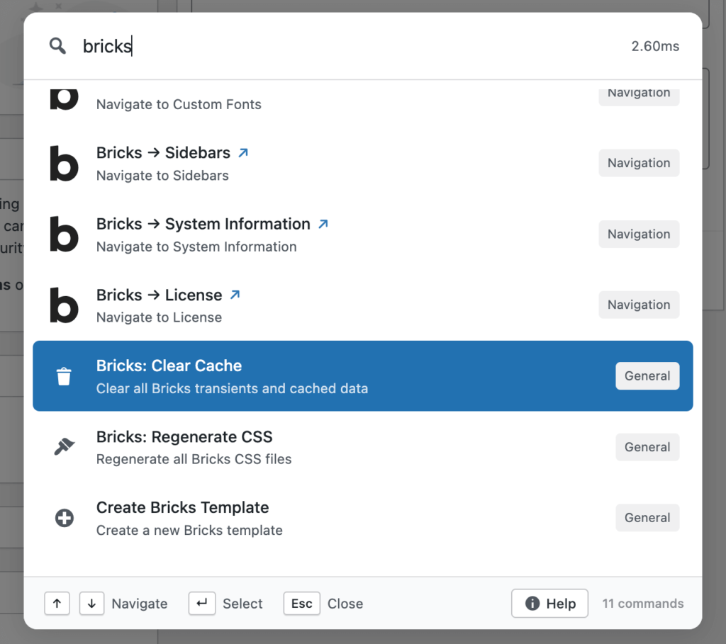 one-click-action-command-on-brciks-builder