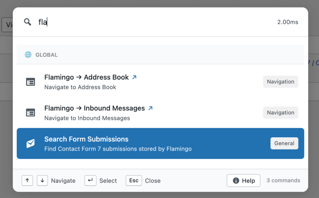 search-flamingo-settings-in-one-click-with-commandify