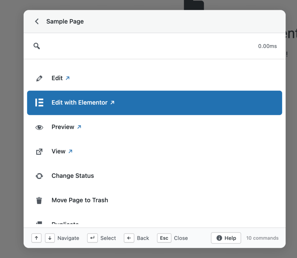 view-edit-update-pages-on-elementor