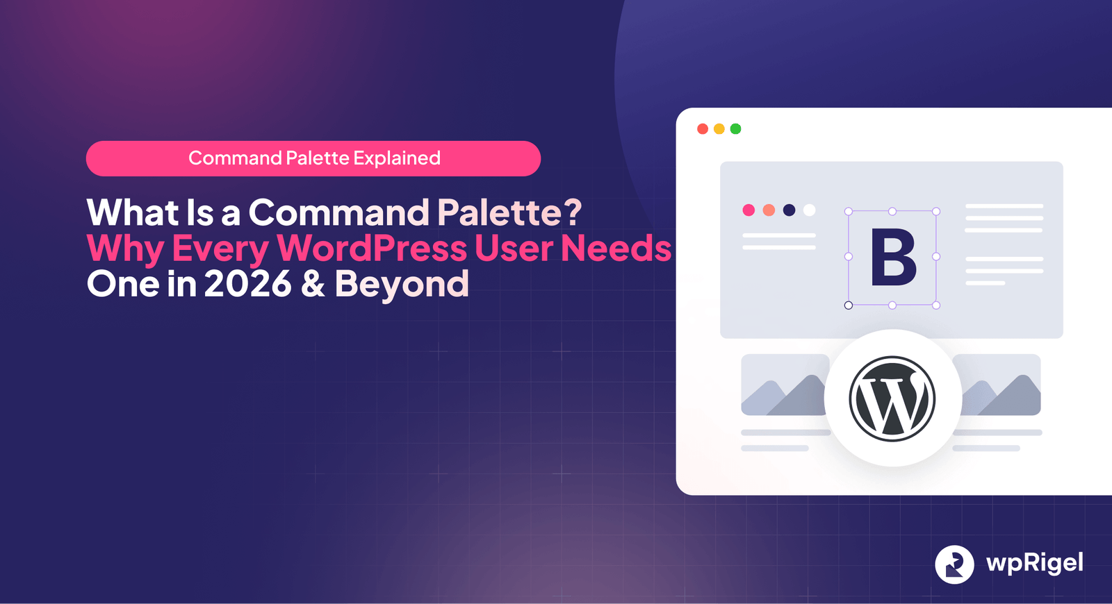 What Is a Command Palette