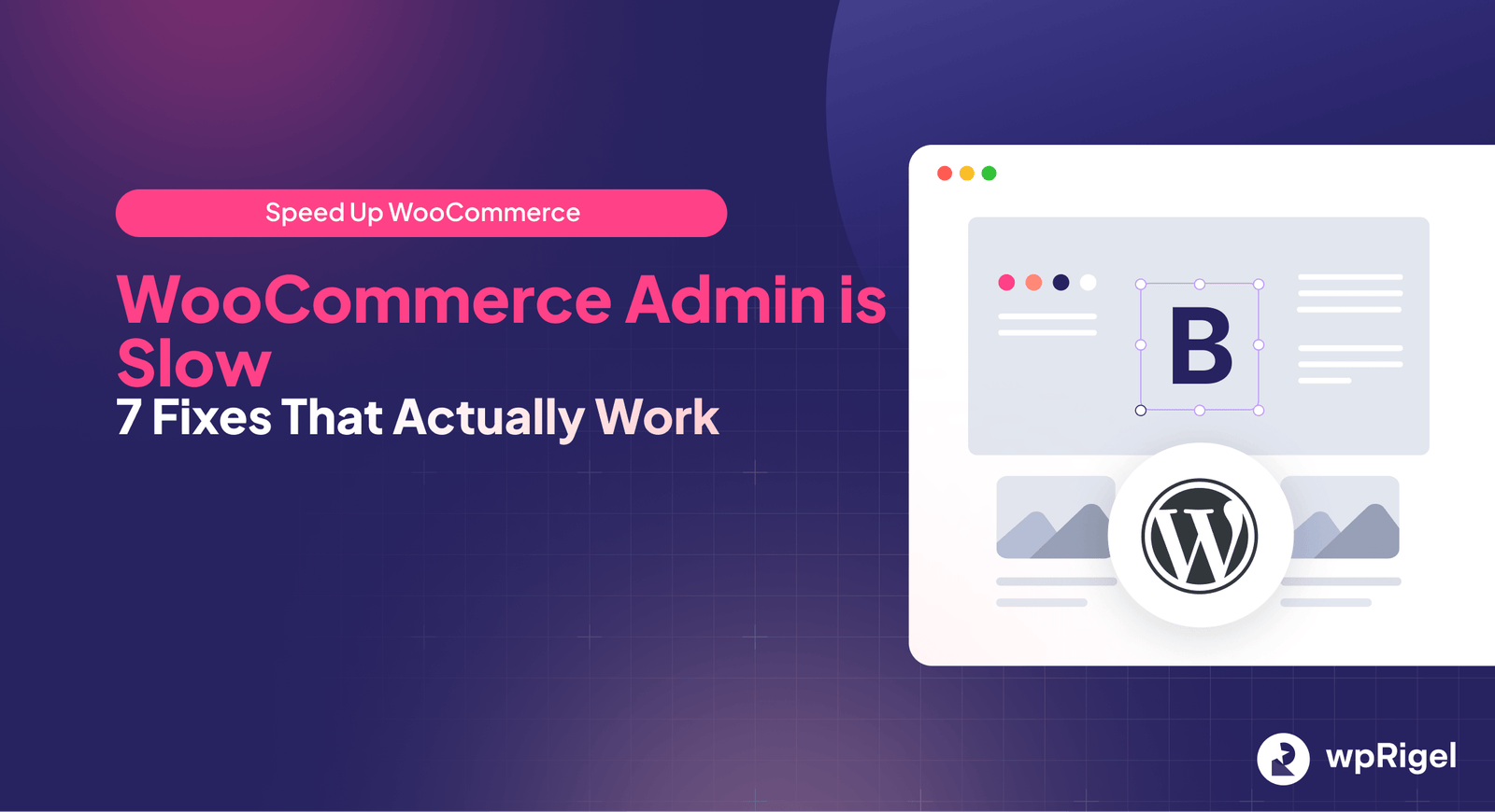 woocommerce admin slow